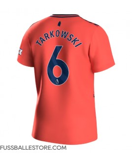 Günstige Everton James Tarkowski #6 Auswärtstrikot 2023-24 Kurzarm